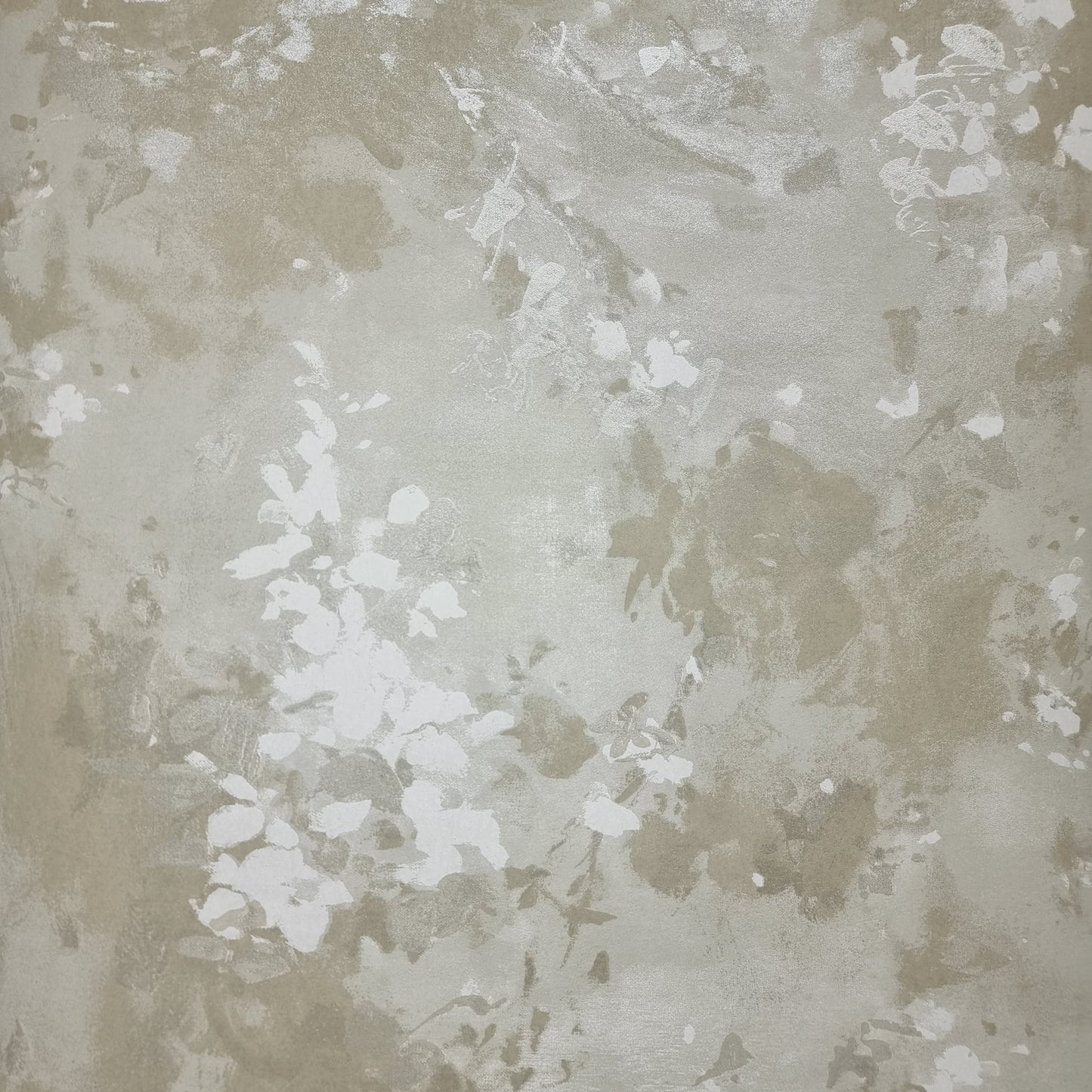 Floral Abstract (Pastel Olive-Silver) - SORLHD204