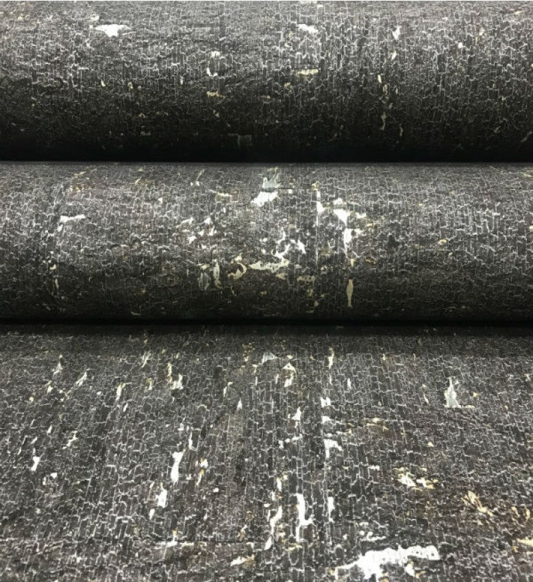 Cork Wallpaper (Black Coral) - C5
