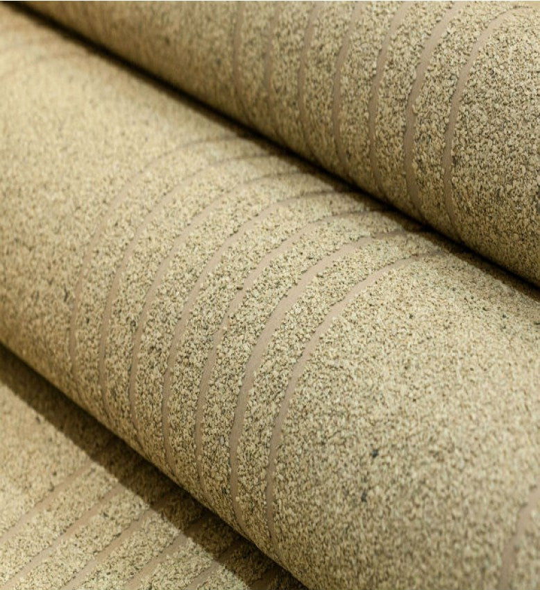 Mica MS Stripe Wallpaper (Cream) - MSS64