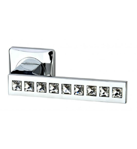 Diamante Square Door Handle