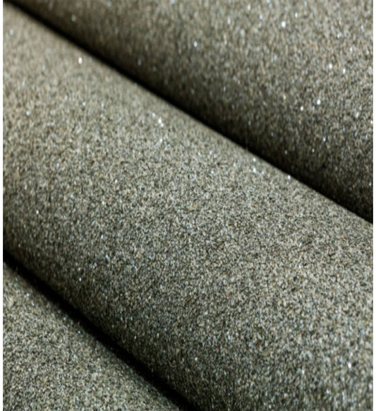 Mica Glitter Wallpaper (Mouse Grey With Silver Glitter) - MS12