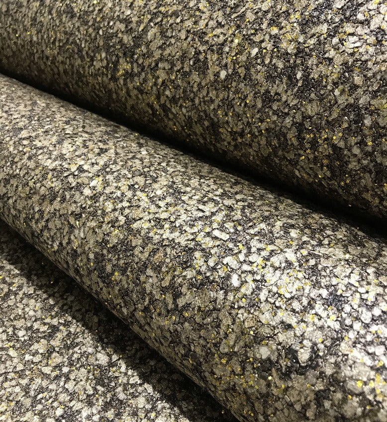Mica High Gloss Pebble Wallpaper - (Taupe/Dark Bronze Pebble) - MLG53