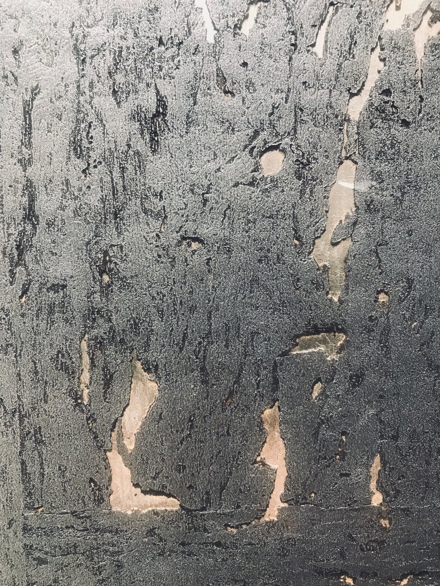 Cork Wallpaper (Gunmetal Silver) C3