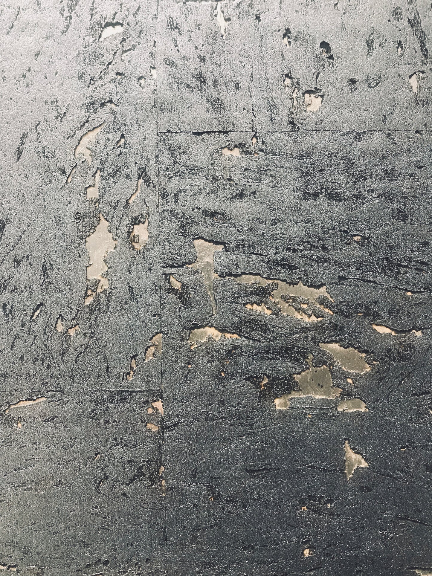 Cork Wallpaper (Gunmetal Silver) C3