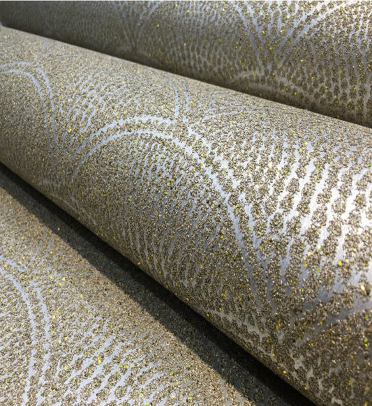 Fine Mica Whimsical (Silver-Taupe) - F512