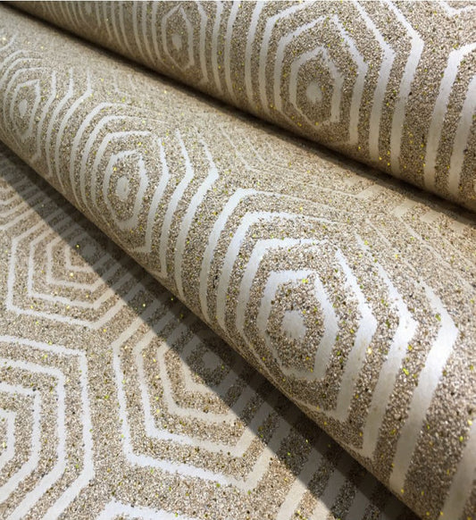 Fine Mica Hex (Candle Wood Cream) - F211