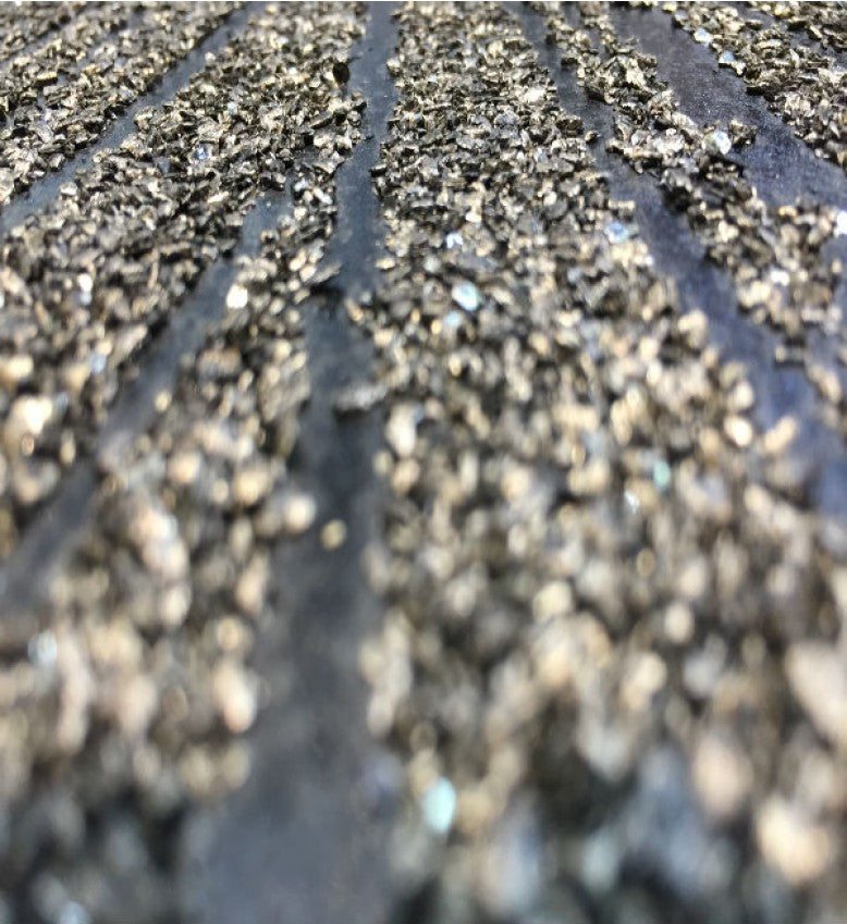 Mica MS Branch Glitter Wallpaper (Black With Sliver Glitter) - MSB59