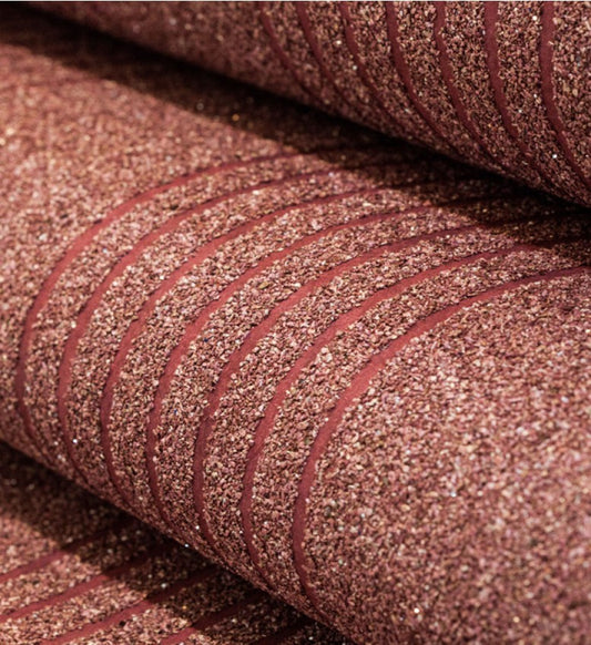 Mica MS Stripe Wallpaper (Pink) - MSS56