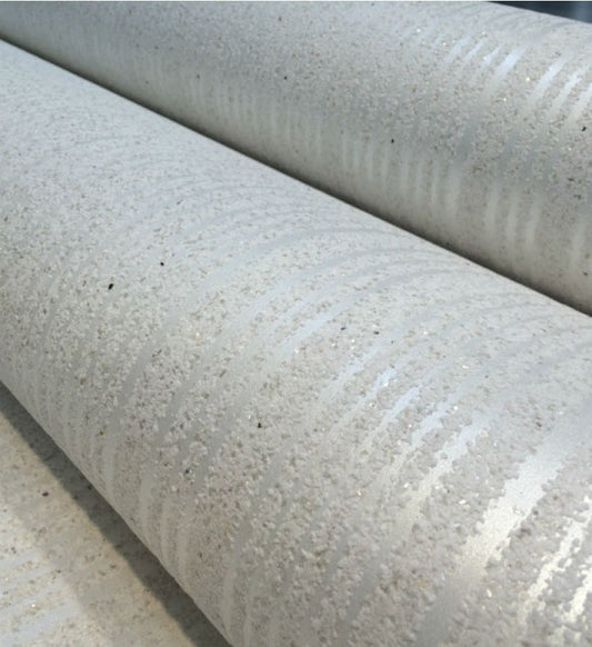 Fine Mica Pinstripe(White) - F103