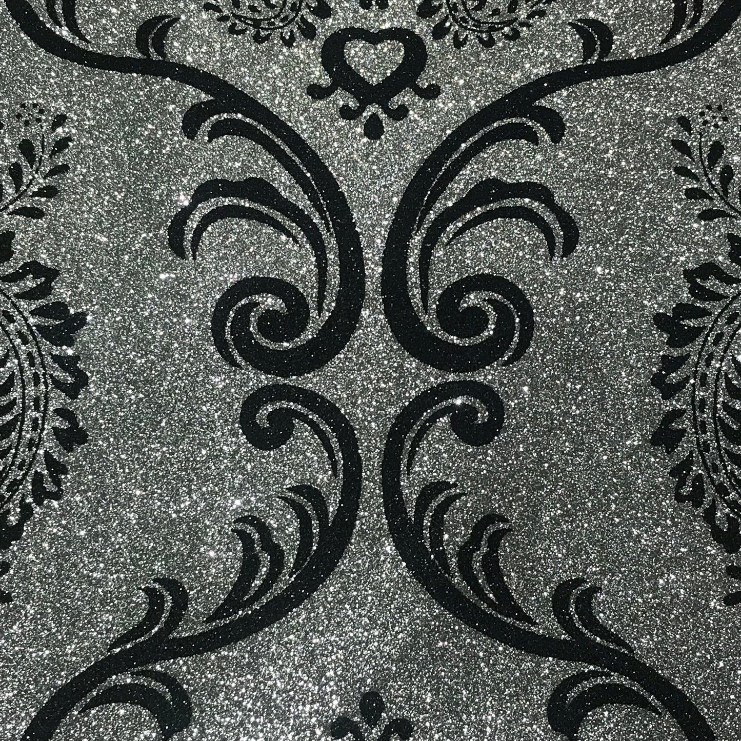 Glitter Flock (Silver Glitter - Black Glitter Flock) - PP19