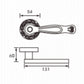 Antique Brass Door Handle