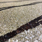 Mica Curve Glitter Wallpaper (Sandy Gold With Bronze Glitter) - MSC51