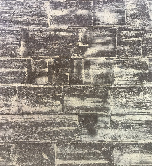 Cork Panel Wallpaper (Rustic Brown) C4